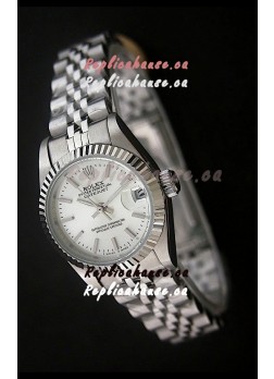 Rolex Datejust Oyster Perpetual Superlative ChronoMeter Japanese Watch in White Dial