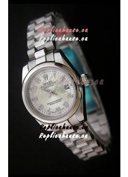 Rolex Datejust Oyster Perpetual Superlative ChronoMeter Japanese Steel Watch 