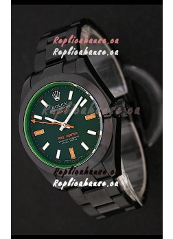 Rolex Pro-Hunter Milgauss Swiss Replica PVD Watch