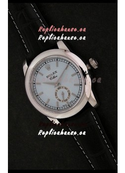 Rolex Cellini Japanese Replica Silver Watch