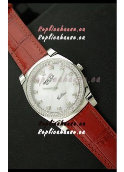 Rolex Cellini Japanese Replica Watch in Diamond Hour Markers