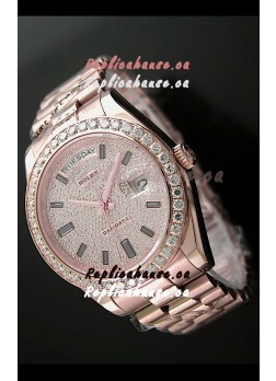 Rolex Day Date Japanese Automatic Rose Gold Watch