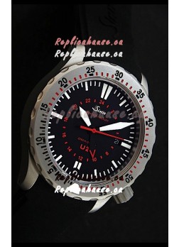 Sinn U2 EZM 5 Diver Swiss Watch in Titanium Casing