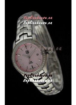 Tag Heuer Link Swiss Ladies Pink Watch