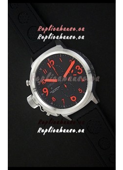 U-Boat Flightdeck Watch in Black Dial