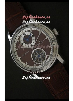 Vacheron Constantin Malte Tourbillon Japanese Watch in Brown Dial