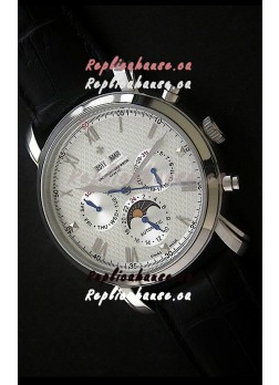 Vacheron Constantin Perpetual Calendar Japanese Watch in Silver
