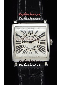 Franck Muller Master Square Ladies Black Strap 1:1 Mirror Replica Watch