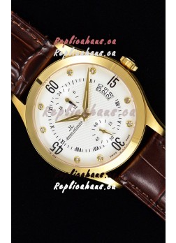 Jaeger LeCoultre Master Control Yellow Gold Swiss Replica Watch 