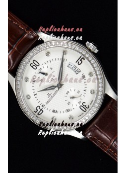 Jaeger LeCoultre Master Control Stainless Steel Swiss Replica Watch 