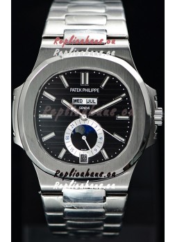 Patek Philippe Nautilus 5726A 1:1 Mirror Swiss Watch Black Dial