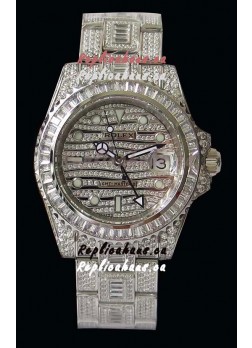 Rolex GMT Masters II Iced out Swiss Replica Watch 