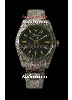 Rolex Milgauss 116400 MadeWorn Swiss Replica Watch