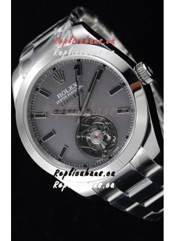 Rolex Milgauss LABELNOIR Tourbillon Swiss Replica Watch Steel Case