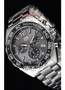 Tag Heuer Formula 1 Chronograph Swiss Quartz Replica Watch Anthracite Dial 