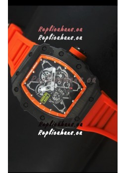 Richard Mille RM35-01 Rafael Nadal Edition Swiss Replica Watch in Orange Indexes