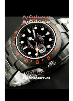 Rolex Explorer II Japanese Replica Automatic Black PVD Watch 