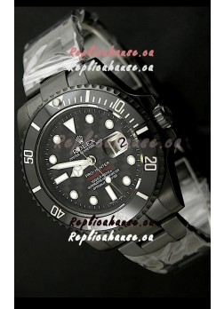 Rolex Pro Hunter Submariner Swiss Replica PVD Watch in Carbon Dial