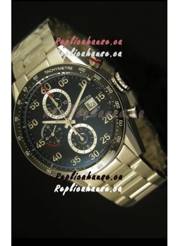 Tag Heuer Carrera Calibre 1887 Black Dial Watch - 1:1 Mirror Replica 