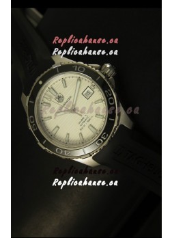 Tag Heuer Aquaracer Calibre 5 White Dial Swiss Watch - 1:1 Mirror Edition