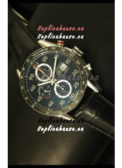 Tag Heuer Carrera Calibre 1887 Black Dial Watch - 1:1 Mirror Replica 