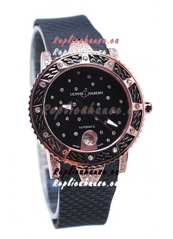 Ulysse Nardin Diver Starry Night Pink Gold Watch