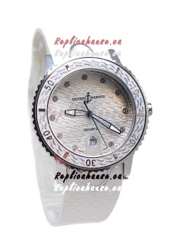 Ulysse Nardin Lady Diver Starry Night Replica Silver Watch