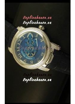Ulysse Nardin Dual Escapement Japanese Watch in Blue & Black Dial