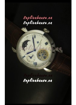 Vacheron Constantin Moonphase Tourbillon Japanese Movement Watch
