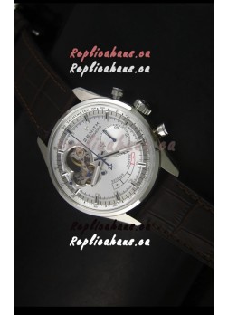 Zenith El Primero Chronomaster Handwind Power Reserve 42MM Replica Watch Silver Dial